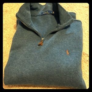 Blue Men’s Polo Sweater